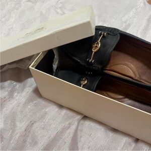 Coach Black and Brown Loafers